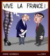 Cartoon: VIVE LA FRANCE (small) by Marian Avramescu tagged mav