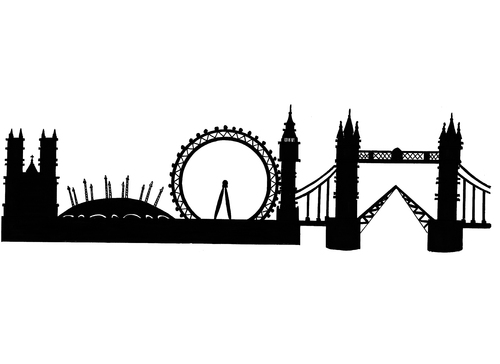 Cartoon: Skyline London (medium) by Glenn M Bülow tagged tourismus,reisen,london,großbritannien,britain,great,england,city,skyline,monument,sightseeing,sights