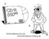 Cartoon: Rohling (small) by Glenn M Bülow tagged rohling,brennen,cd,dvd,computer,brenner,legal,illegal,kopieren,software