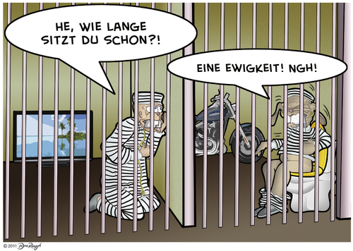 Cartoon: sit and wait (medium) by Snägels tagged snägels
