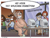 Cartoon: Die Zigarette danach... (small) by Snägels tagged zahnsinn