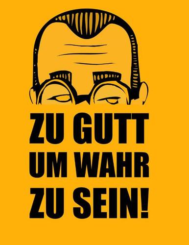 Cartoon: zu gutt um wahr zu sein (medium) by jenapaul tagged guttenberg,politics,german,zu