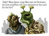 Cartoon: Girokonto (small) by jenapaul tagged alien ausserirdische humor bank konto geld money