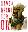 Cartoon: have a heart for orks (small) by jenapaul tagged orks,fantasy,movies,lord,of,the,ring,humor