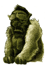 Cartoon: sad troll (small) by jenapaul tagged illustration,monster,trolls,sad