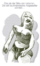 Cartoon: Silke (small) by jenapaul tagged mädchen,mode,sex,gesellschaft