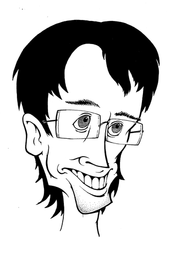 Cartoon: portraitpitch (medium) by derMattes tagged portraitpitch