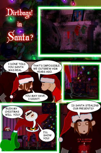 Cartoon: Santa (medium) by Jo-Rel tagged dirtbagtoons