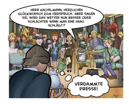 Cartoon: Die Presse 19 (medium) by Die Presse tagged pressekonferenz