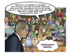 Cartoon: Die Presse 52 (small) by Die Presse tagged pressekonferenz
