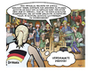 Cartoon: Die Presse 73 (small) by Die Presse tagged pressekonferenz