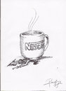 Cartoon: coffee time (small) by recepboidak tagged palestine coffee time