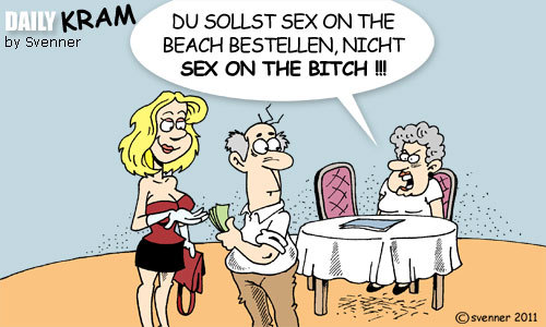 Cartoon: Sex on the ... (medium) by svenner tagged daily,fun