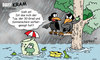 Cartoon: Scheisswetter (small) by svenner tagged daily wetter weather
