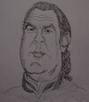 Cartoon: Steven Seagal (small) by Shareni tagged famous,american,actor,martial,arts,master