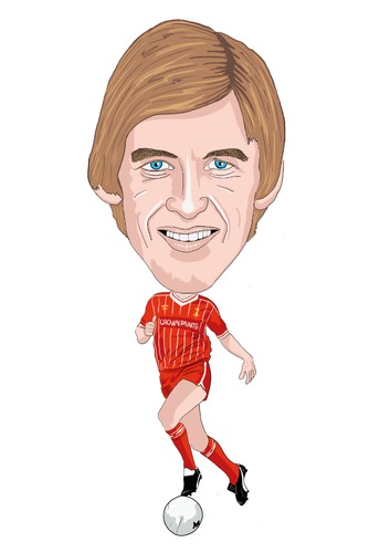 Cartoon: Dalglish Liverpool (medium) by Vandersart tagged liverpool,cartoons,caricatures