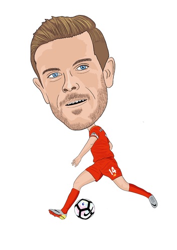 Cartoon: Henderson Liverpool 2 (medium) by Vandersart tagged liverpool,cartoons,caricatures