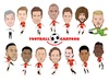 Cartoon: Manchester United Team (small) by Vandersart tagged manchester,united,cartoons,caricatures