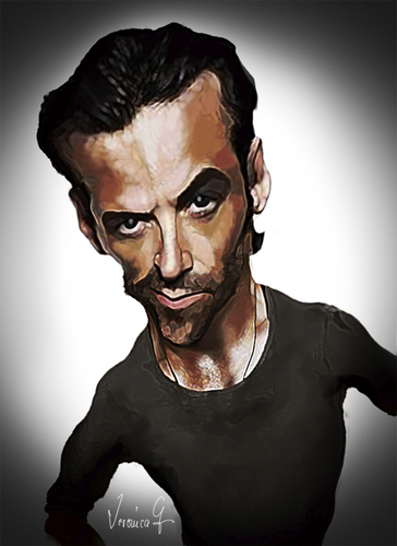 Cartoon: Hugh Jackman (medium) by Vera Gafton tagged actor,famous,celebrity,film,theatre,producer