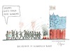 Cartoon: Hasskommentar in der Praxis (small) by Bernd Ötjen tagged unterstützer,bürger,gesellschaft,respektlos,polizei,schwarzer,block,hamburg,g20,demonstration,demos,treffen,hass,gewalt,zerstörung,elbphilharmonie