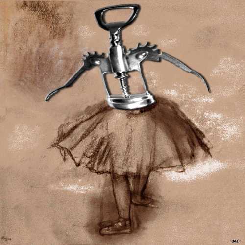 Cartoon: Corkscrew (medium) by zu tagged degas,dancer,corkscrew