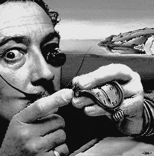 Cartoon: Watchmaker (medium) by zu tagged dali,watch,time,watchmaker