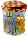 Cartoon: Compote (small) by zu tagged compote,gogh,room,chair,bed