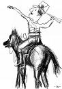 Cartoon: horse (small) by zu tagged horse