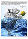 Cartoon: Water polo (small) by zu tagged water,polo,rhino