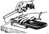 Cartoon: Work (small) by zu tagged woodwork mobile saw