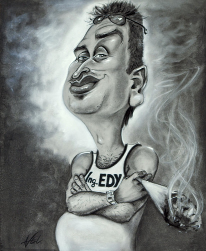Cartoon: Edy (medium) by Avel tagged caricature