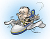 Cartoon: Michael O Leary (small) by jeander tagged michael,leary,airline,ryanair,air,flug