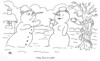 Cartoon: Adam and Eve (small) by rakbela tagged adam eve apple paradise snowman