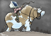 Cartoon: The world controller (small) by Popa tagged internet,01