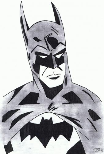 Cartoon: Batman (medium) by spotty tagged batman