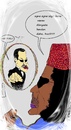 Cartoon: fark (small) by erdemaydn tagged politik,libya,türkiye