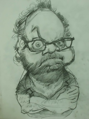 Cartoon: PAUL GIAMATII (medium) by GOYET tagged paul,drawin,sketh,celebreties,caricature,giamatii