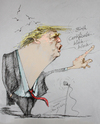 Cartoon: Much Ado About Nothing (small) by ylli haruni tagged donald trump birth certificate obama barack