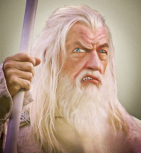 Cartoon: Gandalf (medium) by hakanipek tagged magician,the,master,hero