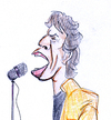 Cartoon: Mick Jagger (small) by Liam tagged mick,jagger,rock,musik,rolling,stones,keith,richards,music,singing,star,idol,bühne,mikro