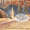 Cartoon: Die komplizierte Welt der Fleder (small) by neufred tagged fledermaus,tropfsteinhöhle,stalektiten,stalakmiten,kompliziert