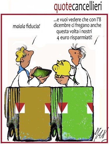 Cartoon: caso cancellieri (medium) by Enzo Maneglia Man tagged fighillearte,man,maneglia,2013,novembre,cassonettari