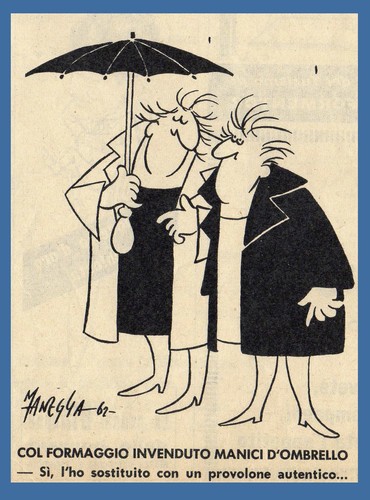 Cartoon: il Travaso anni 60 (medium) by Enzo Maneglia Man tagged 1962,umoristico,settimanale,travaso