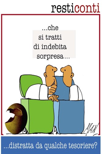 Cartoon: cassonettari in RESTIconti (medium) by Enzo Maneglia Man tagged diman,cassonettari