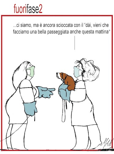 Cartoon: fuorifase 2 (medium) by Enzo Maneglia Man tagged vignetta,umorismo,grafico,illustrazioni,coronavirus,fase2,disegni,enzo,maneglia,man,fighillearte,piccolomuseo,it