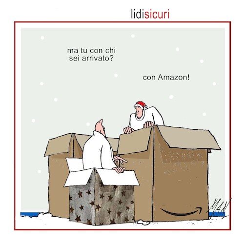 Cartoon: lidi sicuri (medium) by Enzo Maneglia Man tagged vignette,umorismo,grafico,illustrazioni,spilli,fighillearte,piccolomuseo,palazzo,tani,fighille,ita