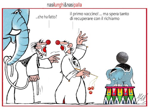 Cartoon: nasilunghi e  nasipalla (medium) by Enzo Maneglia Man tagged vignetta,umorismo,grafico,spilli,nasipalla,nasi,lunghi,per,fighollearte,piccolomuse,di,fighille,ita