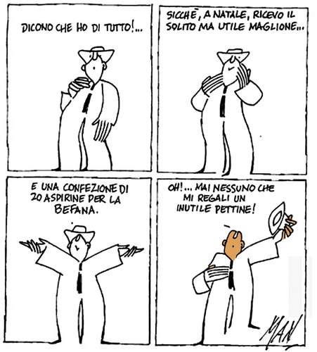 Cartoon: regali di Natale (medium) by Enzo Maneglia Man tagged man,enzo,maneglia,natale,regali