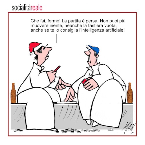Cartoon: socievolezza reale (medium) by Enzo Maneglia Man tagged vignette,umorismo,grafico,spilli,fighillearte,piccolomuseo,di,fighille,ita