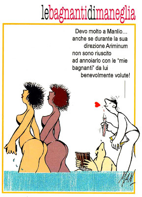 Cartoon: Ariminum 6 dicembre 2018 (medium) by Enzo Maneglia Man tagged recensioni,ariminum,fighillearte,ruinetti,maneglia